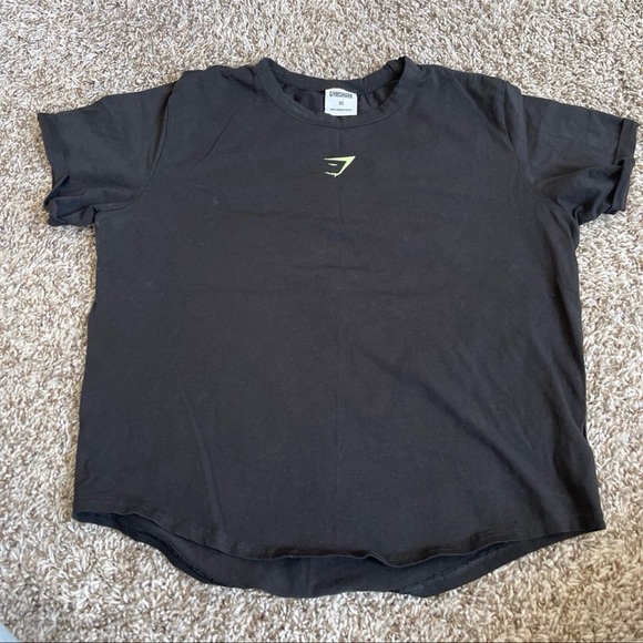 Gymshark black Tee with Neon Graphic - Picture 2 of 6